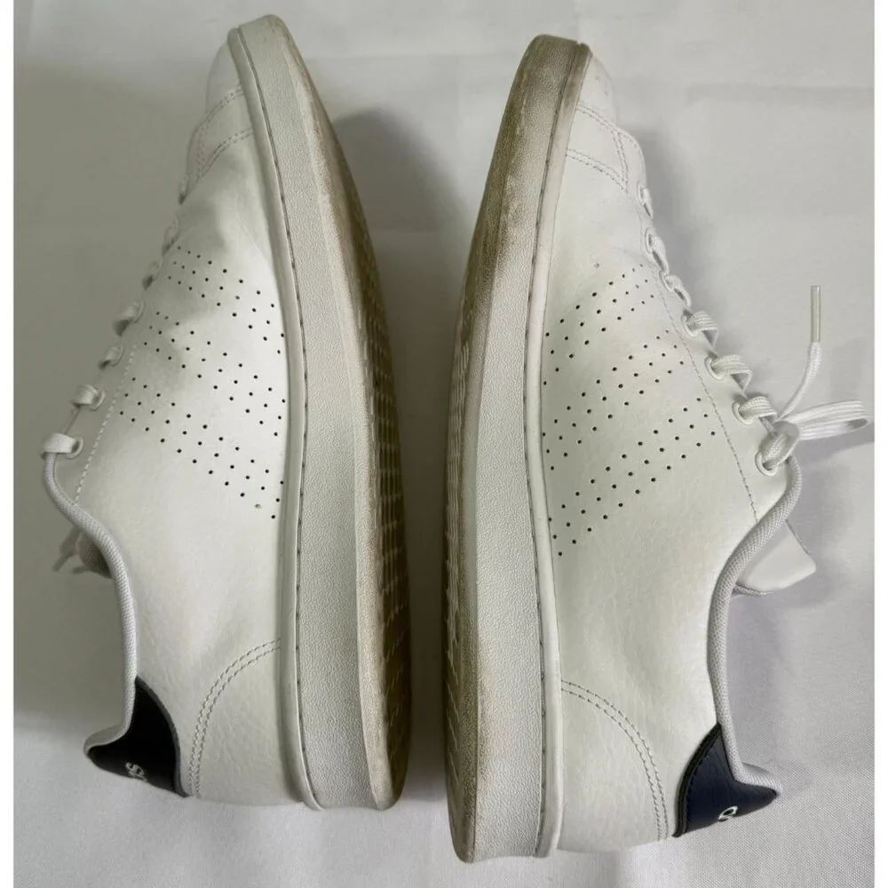 Adidas‎ Cloudfoam Advantage Running Sneaker Shoes Mens 12 White/Black F36423